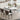 ダイニングテーブル 伸長式テーブル ホワイト 丸テーブル 幅120cm セラミック テーブル 伸縮式 4人掛け 伸長ダイニングテーブル テーブル 円形 幅135 150 fscjj-7121